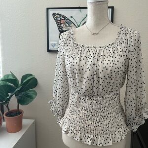 Anthropologie Lucia Off-The-Shoulder Blouse